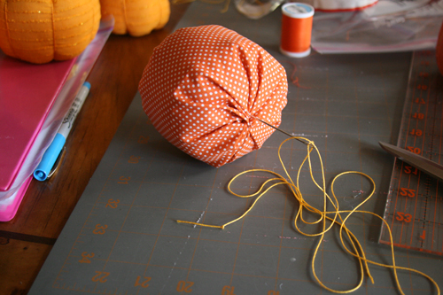 Fabric Pumpkin Tutorial