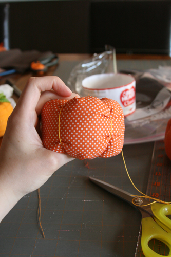 Fabric Pumpkin Tutorial